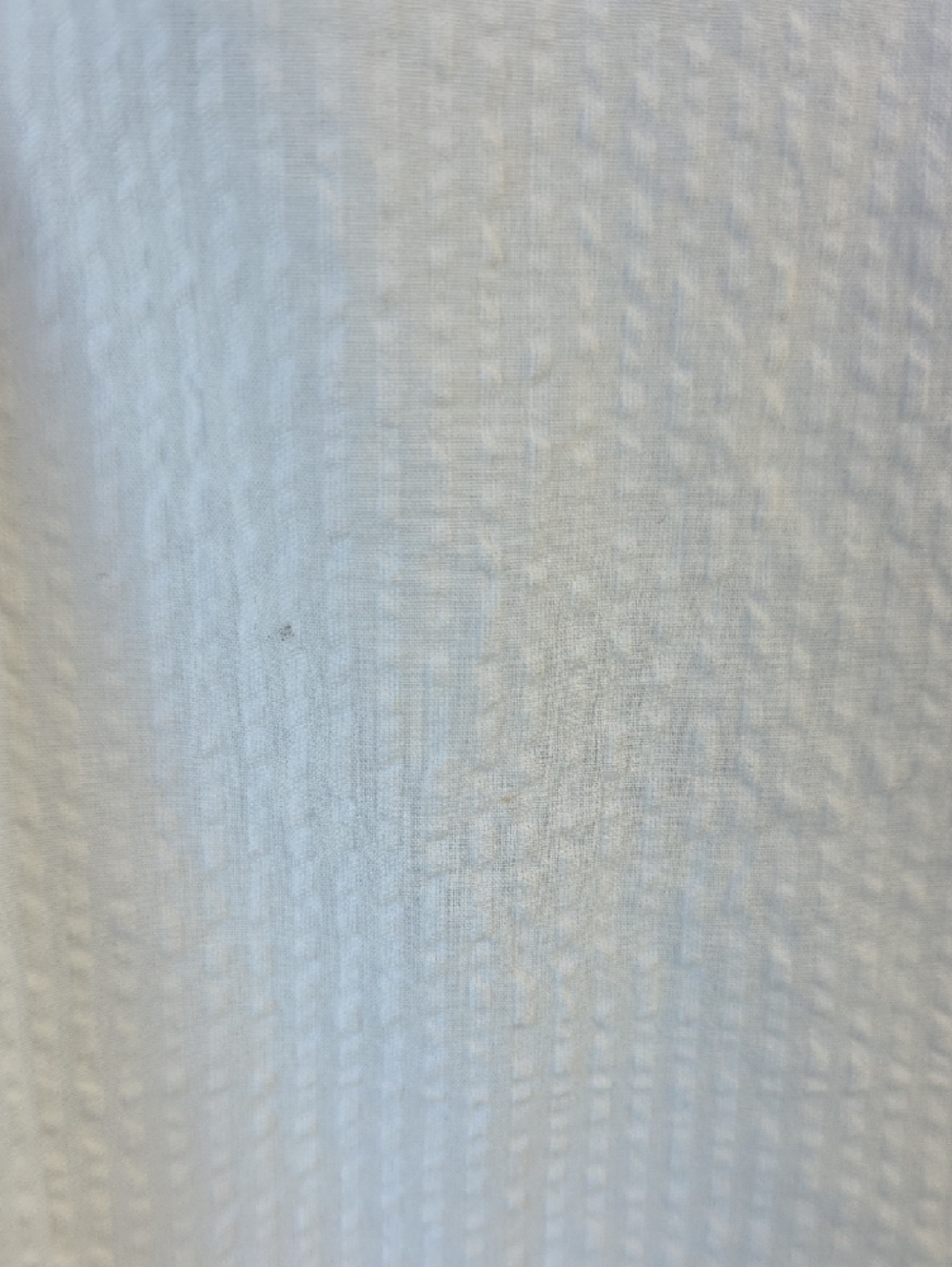 a new day White Eyelet Collar Button-Front Blouse Large - Picture 8 of 9